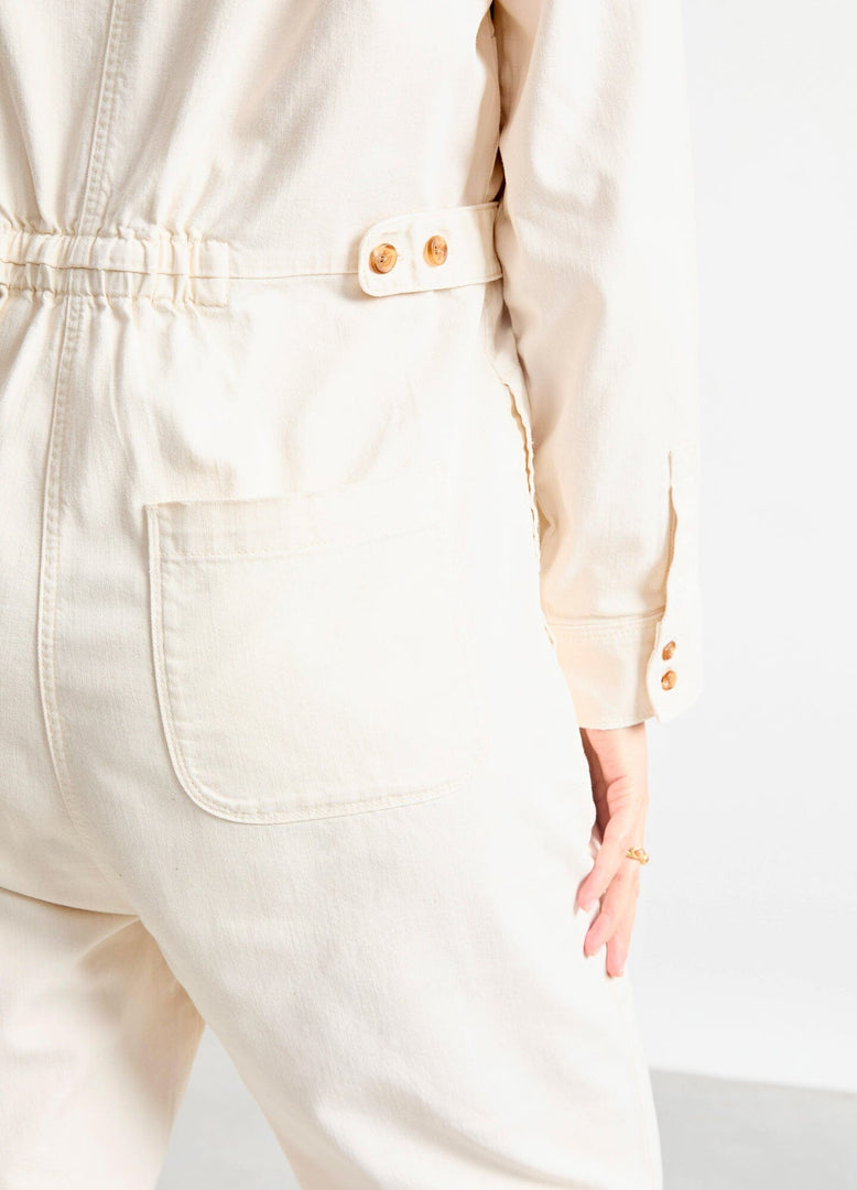 The Everyday Nursing Denim Jumpsuit