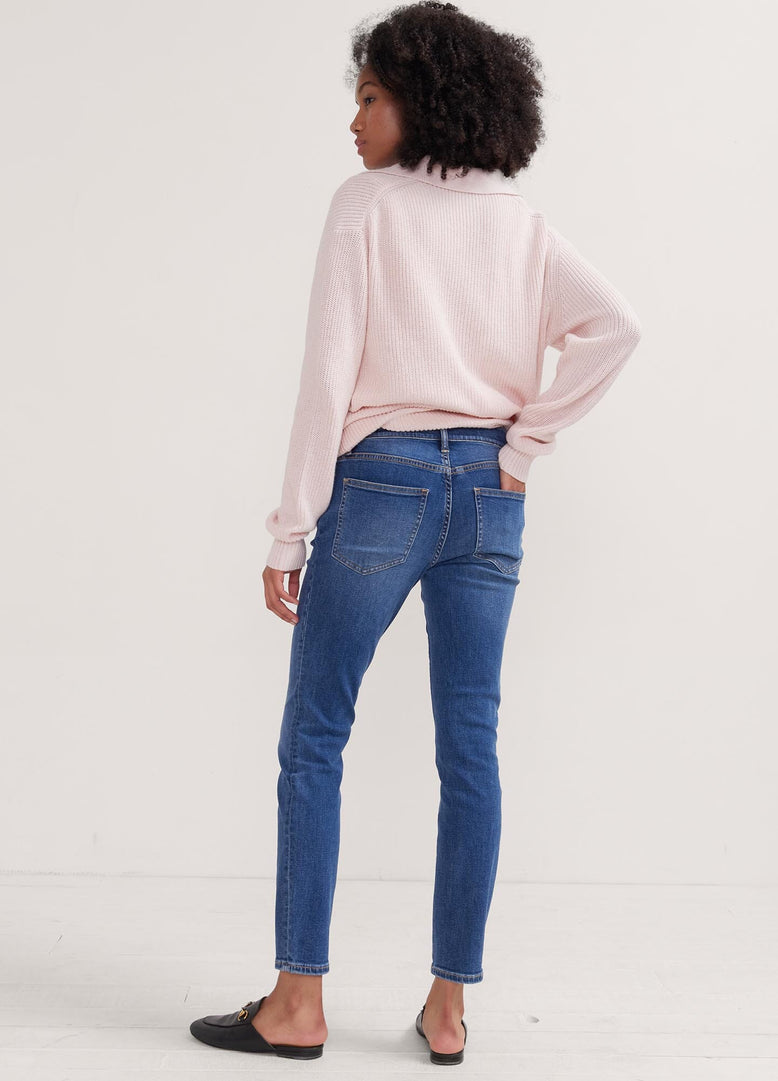 women's light blue denim capris by max jeans size 10