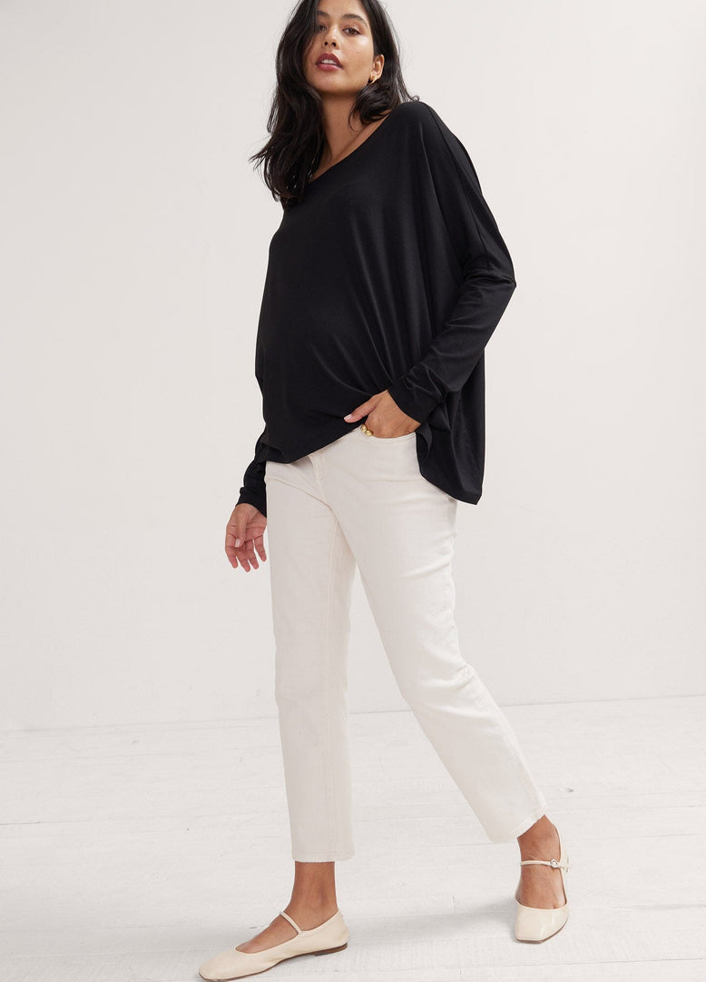 The Straight Leg Maternity Jean – HATCH Collection