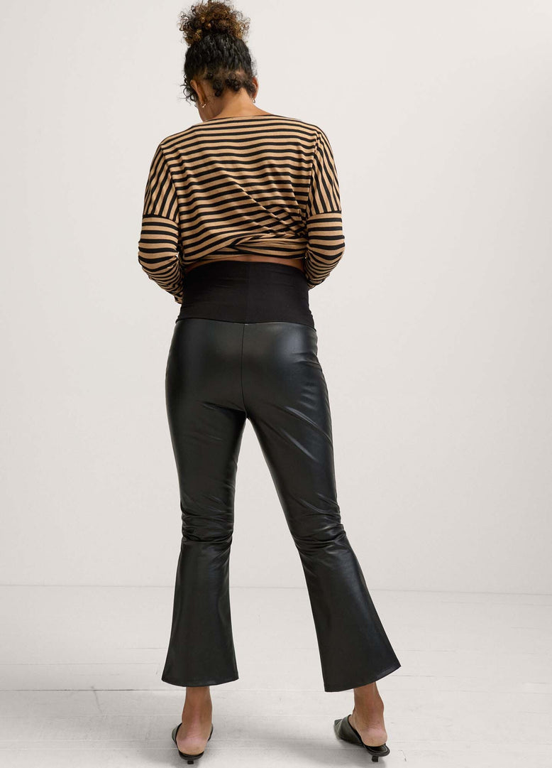 HATCH  Yeah, we made (vegan) leather maternity leggings. And we
