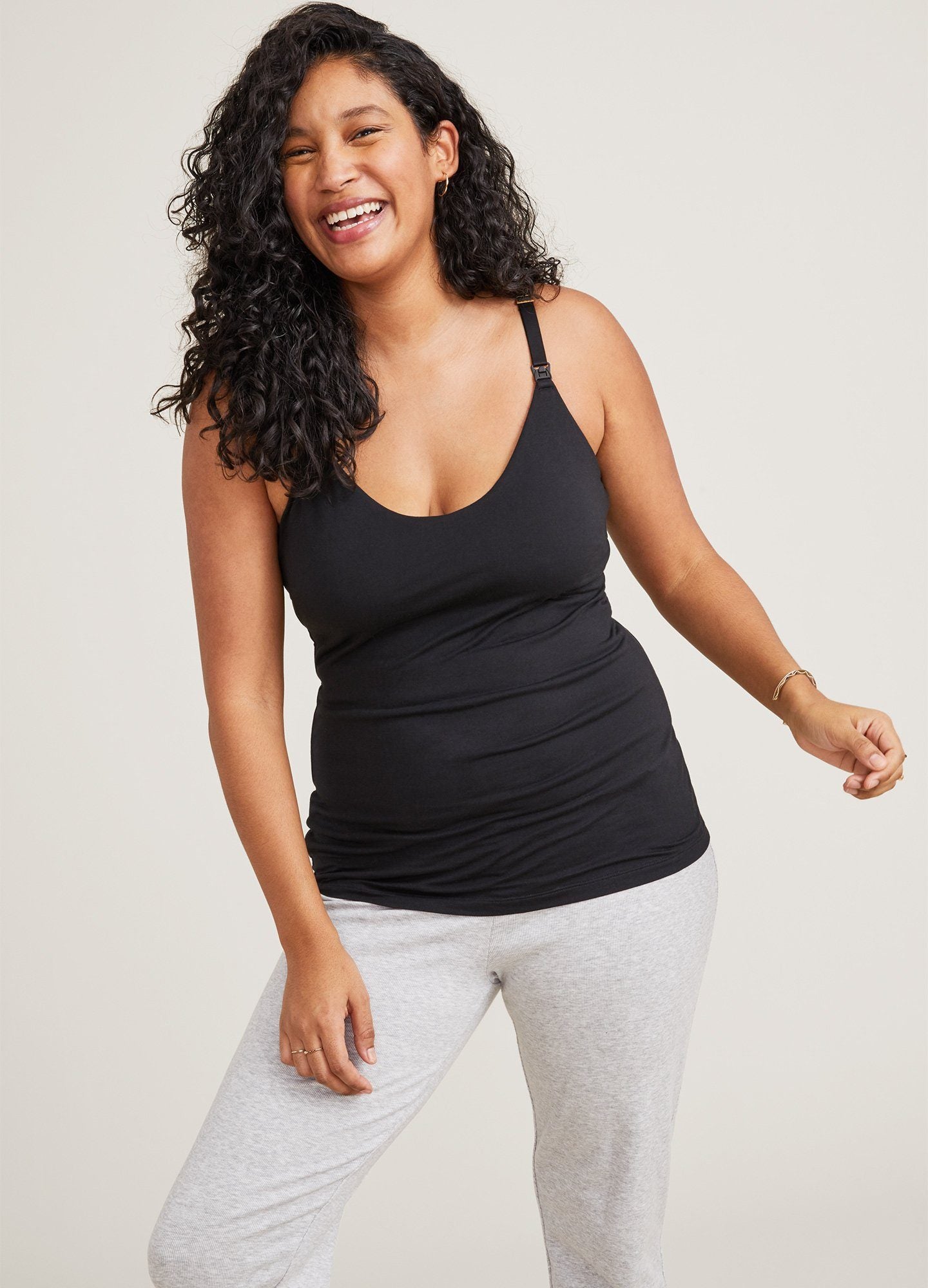HATCH The Body Tank Maternity Top, Chic Ribbed Maternity Tank Top